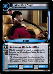 Geordi La Forge, Conn Officer