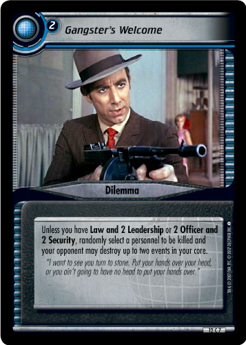 Gangsters Welcome