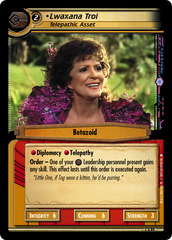 Lwaxana Troi, Telepathic Asset