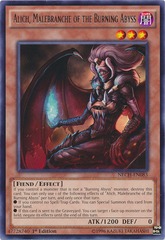 Alich, Malebranche of the Burning Abyss - NECH-EN083 - Rare - Unlimited Edition