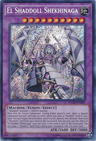 El Shaddoll Shekhinaga - NECH-EN049 - Secret Rare - Unlimited Edition