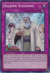 Solemn Scolding - NECH-EN079 - Secret Rare - Unlimited Edition