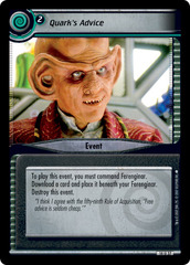 Quark's Advice