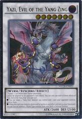 Yazi, Evil of the Yang Zing - NECH-EN051 - Ultimate Rare - Unlimited Edition