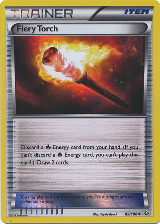 Fiery Torch – 89/106 – Promotional