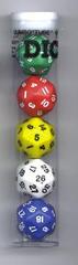 Triantakohedron Opaque: D30 Assorted Dice Set (5)