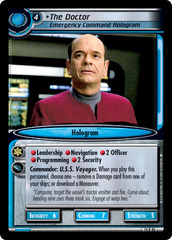 The Doctor, Emergency Command Hologram