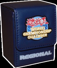 Yu-Gi-Oh World Championship Qualifier Regional Blue Deck Box