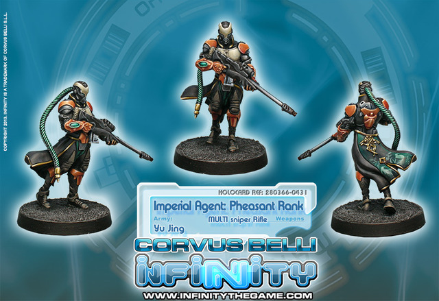 Infinity - Imperial Agent: Pheasant Rank (280366-0431)
