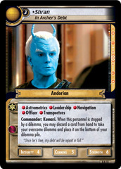 Shran, In Archer's Debt - Archive Foil