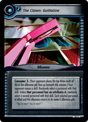 The Clown: Guillotine - Archive Foil