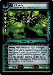 Scimitar, Built For Only One Purpose - Archive Foil