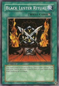 Black Luster Ritual - DPYG-EN022 - Common - 1st Edition