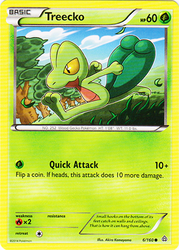 Treecko - 6/160 - Common