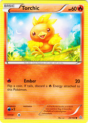 Torchic - 25/160 - Common