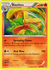 Blaziken - 28/160 - Holo Rare