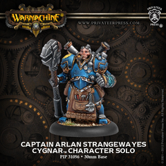 PIP31056 WRM Cygnar Captain Arian Strangewayes Blister