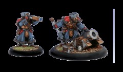 PIP33029 WRM Khador Winter Guard Mortar Crew Blister