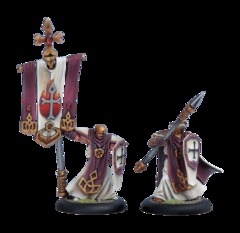 PIP32047 WRM PoM Temple Flameguard Officer & Standard Bearer Blister