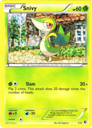 Snivy - 1/12 - McDonalds Promo 2011