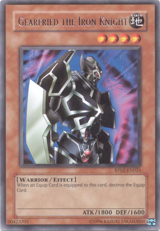 Gearfried the Iron Knight - RP02-EN025 - Rare - Unlimited Edition