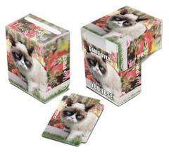 Grumpy Cat Flowers Full-View Deck Box