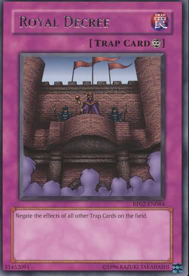 Royal Decree - RP02-EN084 - Rare - Unlimited Edition