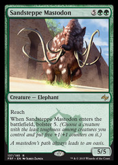 Sandsteppe Mastodon - Foil