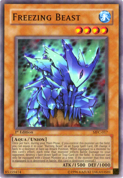 Freezing Beast - MFC-017 - Common - 1st Edition