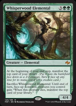 Whisperwood Elemental - Foil