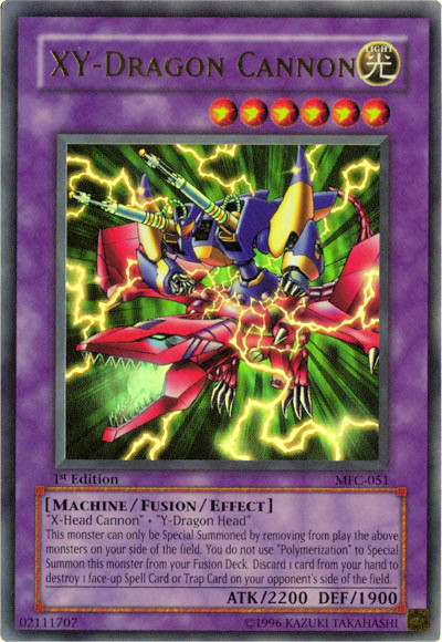 XY-Dragon Cannon - MFC-051 - Ultra Rare - 1st Edition