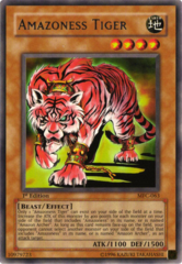 Amazoness Tiger - MFC-063 - Rare - 1st Edition