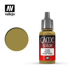 Vallejo Game Color - Desert Yellow - VAL72063 - 17ml