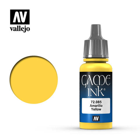 Vallejo Game Ink - Yellow - VAL72085