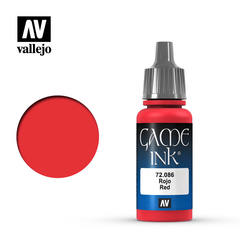 Vallejo Game Ink - Red - VAL72086 - 17ml