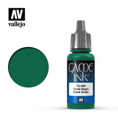 Vallejo Game Ink - Black Green - VAL72090 - 17ml