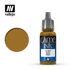 Vallejo Game Ink - Sepia - VAL72091 - 17ml