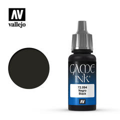 Vallejo Game Ink - Black - VAL72094 - 17ml