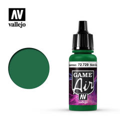 Vallejo Game Air - Sick Green - VAL72729 - 17ml