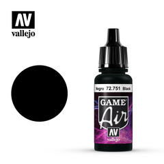 Vallejo Game Air - Black - VAL72751 - 17ml