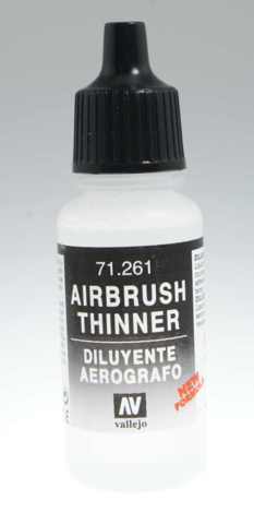 Vallejo Auxillaries - Airbrush Thinner - VAL71261 - 17ml