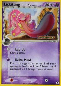 Lickitung δ - 19/101 - Dragon Frontiers Promo