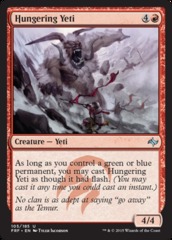 Hungering Yeti - Foil