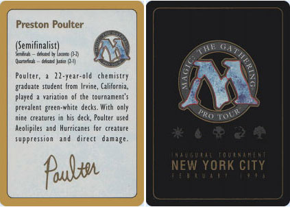 Biography - Preston Poulter - 1996 Biography - Preston Poulter - 1996