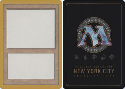 Blank - 1996 (Filler Card for Artist Alters) ~ Near Mint Pro Tour
