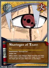 Sharingan of Tears - J-618 - Common - 1st Edition