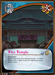 Fire Temple - M-600 - Rare - 1st Edition