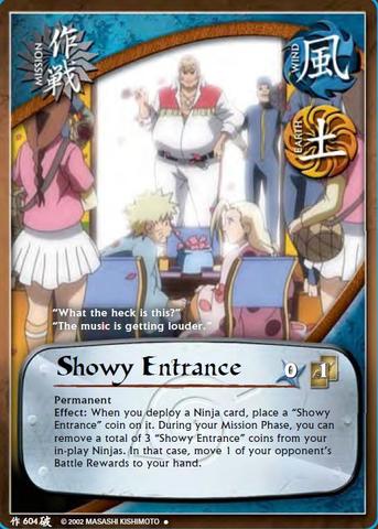 Showy Entrance - M-604 - Uncommon - 1st Edition