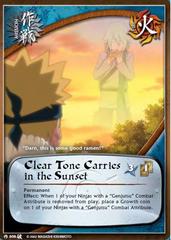 Clear Tone Carries in the Sunset - M-606 - Common - 1st Edition