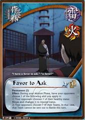 Favor to Ask - M-609 - Uncommon - 1st Edition